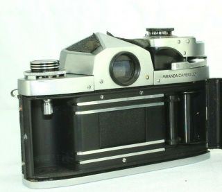 Vintage MIRANDA G SLR Camera 35mm with Auto Lens 1:1.  9 5 Cm 4537743 8