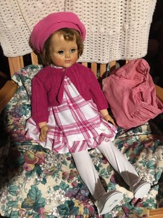 Vintage 27” Mme Alexander Barbara Jane Doll Rare