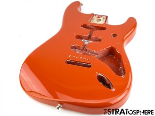 Fender Vintage 50s Ri Stratocaster Strat Body 1950s Reissue Fiesta Red