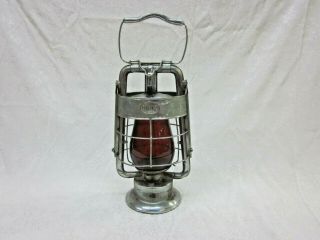 Vintage 201 Dietz King Fire Department Brass Lantern