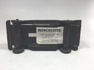 Vintage Winchester Ammo Crate & Delivery Trucks Advertising Toys Display 8