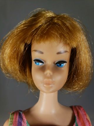 Vintage Ash Blonde American Girl Barbie Doll W/oss And Displayable