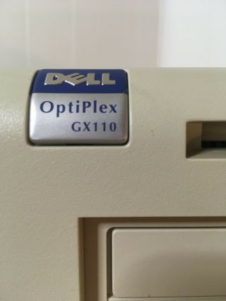 Vintage Dell Optiplex GX110 Pentium III 866mhz 256mb ram 10g hdd ISA/PCI 3