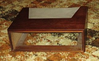 Vintage Wood Cabinet For H.  H.  Scott Amp Or Tuner