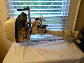 Vintage Sears 5hp Outboard Boat Motor