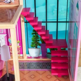 Barbie Size KidKraft Wooden Dollhouse Shimmer Mansion,  30 Fashion Accessories 5