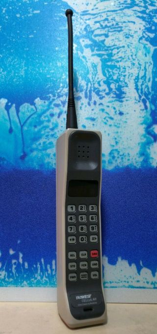 Vintage Rare Motorola Us West Brick Cell Phone Mobile Ultra Classic