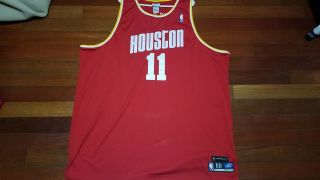Vtg Mens Houston Rockets Yao Ming Jersey Basketball Reebok Nba Sz 60 Hardwood