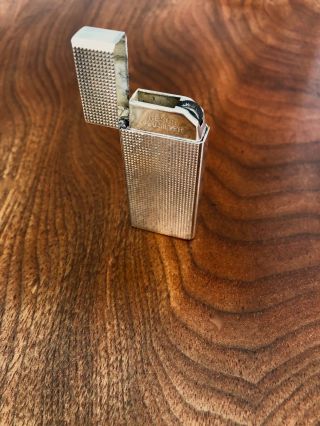 - Nesor Japanese Sterling Silver Cigarette Lighter: Butane & Flint No Monogram