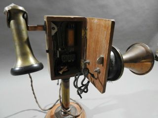 British Antique Telephone A.  T.  M Co Ltd Liverpool 4