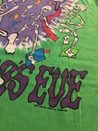 Grateful Dead Vintage 1992 GDM Tour T - Shirt Oakland Year’s Eve 91 - 92 XL NOS 11