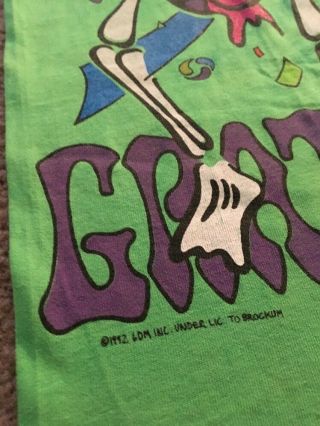 Grateful Dead Vintage 1992 GDM Tour T - Shirt Oakland Year’s Eve 91 - 92 XL NOS 4