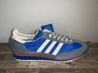 Adidas Sl 72 Vintage Mens Size 10 Running Shoes Blue Grey Limited Edition