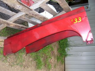 VINTAGE MASSEY HARRIS 33 TRACTOR - HOOD PANEL ASSEMBLY - 1955 2