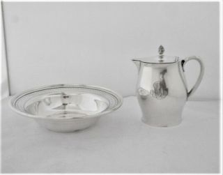 Sterling Creamer And Candy Dish By Bigelow Kennard & Co. ,  204 Grams