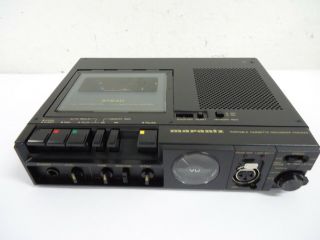 Vintage Marantz PMD - 222 / Professional Portable Studio Cassette Recorder 2