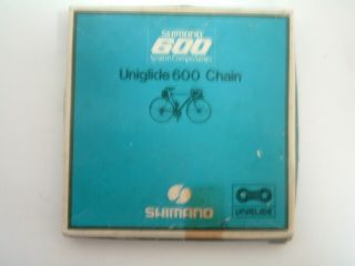 Shimano 600 UniGlide CN - 6110 Chain / NOS Vintage - 5/6 - Spd - Eroica - NIB - 120L 4