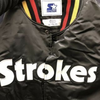 The Strokes Rare Starter Jacket Size L With Tags Rare Offer