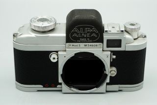 VTG Alpa Alnea Model 5 No 34608 35MM Camera w/ Schneider Tele Xenar Lens 7
