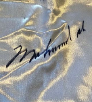 Muhammad Ali Autographed Everlast Autographed Boxing Rare Trunks Ali Co.