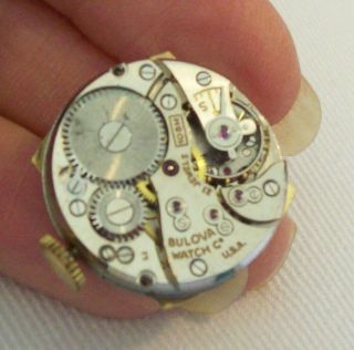 Vintage Mens BULOVA Gold Filled 21 Jewel Watch - Repair or Parts 3