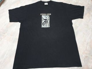 Vtg 1993 Pearl Jam Reject T - Shirt Black XL 90s Grunge Alternative Rock Band 2