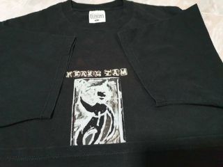 Vtg 1993 Pearl Jam Reject T - Shirt Black XL 90s Grunge Alternative Rock Band 8