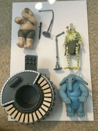 Vintage Star Wars Return Of The Jedi Sy Snootles And The Max Rebo Band Complete