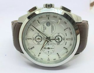 VINTAGE Men ' s Tissot 1853 Chronograph Quartz Date Wrist Watch 3