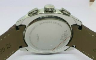 VINTAGE Men ' s Tissot 1853 Chronograph Quartz Date Wrist Watch 5