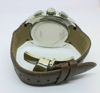 VINTAGE Men ' s Tissot 1853 Chronograph Quartz Date Wrist Watch 6