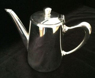 CHRISTOFLE for AIR FRANCE Vintage Silver Plated Coffee Pot,  1960 ' s 2