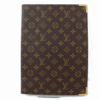 Authentic Vintage Louis Vuitton Diary Cover Browns Monogram 318207