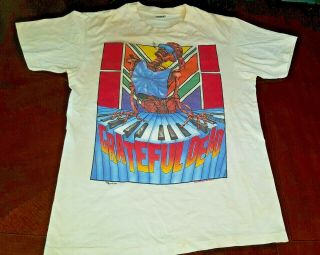 Vintage Grateful Dead 1989 Summer Tour T - Shirt L Anvil