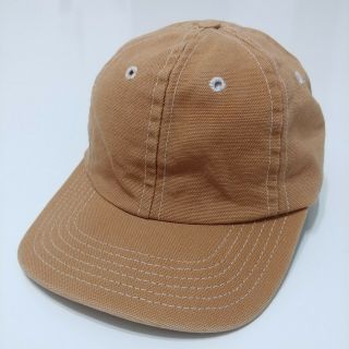 Stussy Work Wear Garment Snapback Hat Vintage 1990s Made In Usa Canvas Og Rare