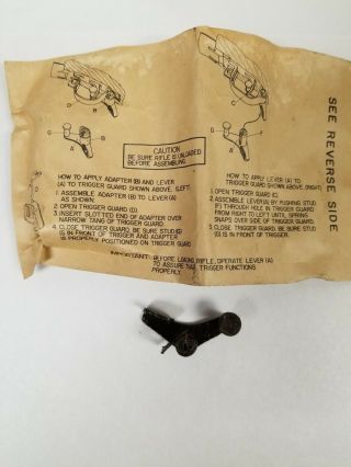 Us Gi Garand Winter Trigger In Package.