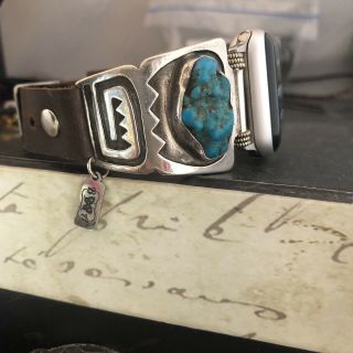 Apple Watch Band/ Vintage/ss/turquoise/native American