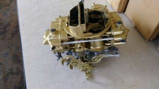 Holley 650 Cfm Rebuilt Carburetor Rochester Bolt Pattern Rare Elec Choke
