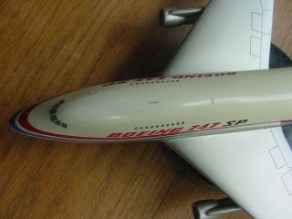 RARE VINTAGE BOEING 747SP JET AIRPLANE DESK MODEL BY PAC MIN NO STAND 7