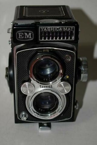 Vintage Yashica Em Copal - Mxv Twin Lens Reflex 120 Mm Film