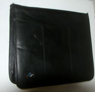 Vintage IBM Transnote 2675 with leather cover,  pen and recovery disc 9