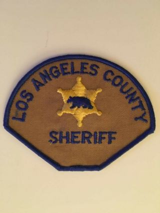 Old Vintage Los Angeles County Sheriff Patch