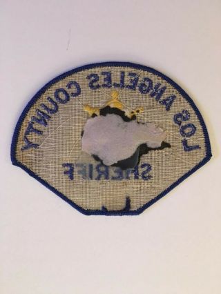 OLD VINTAGE LOS ANGELES COUNTY SHERIFF PATCH 2