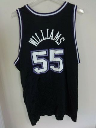 Vtg NBA Sacramento Kings Champion Jason Williams 55 Men XL Jersey MEXICO 2
