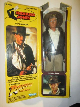 1981 Indiana Jones Kenner 12 " Vintage Doll Raiders Of The Lost Ark