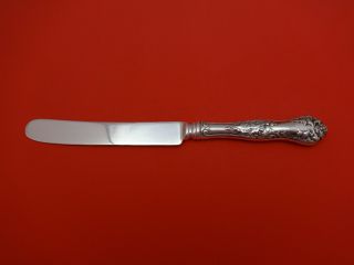 Holly By Ehh Smith/national Plate Silverplate Hh Dinner Knife Old Sp Blunt Blade