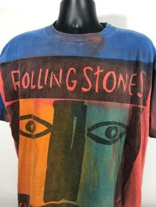 Rolling Stones Voodoo Lounge Vintage 1994 T - Shirt Xl Brockum