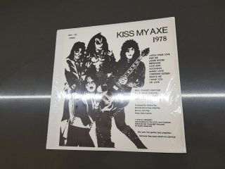KISS Kiss My Axe 1978 Vintage Unofficial Bootleg 12 