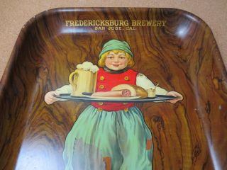 Antique Beer Tray Fredericksburg Brewing Company Pre - Prohibition 1915 (PG1597) 2