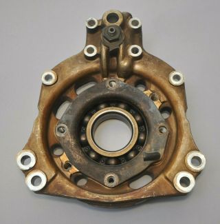 Vintage Bmw R60/2 Bearing Plate,  Flange & Oil Pump Gears,  Also For R50,  R69